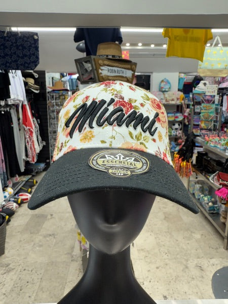 Floral Miami Baseball Cap - Stylish Summer Accessory - Image 2