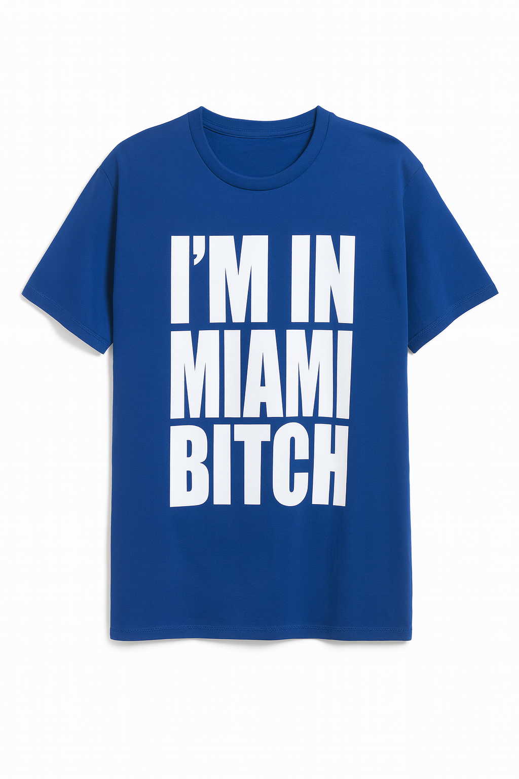 I'm in Miami Graphic Crop Top - Bold Statement Tee - Image 1