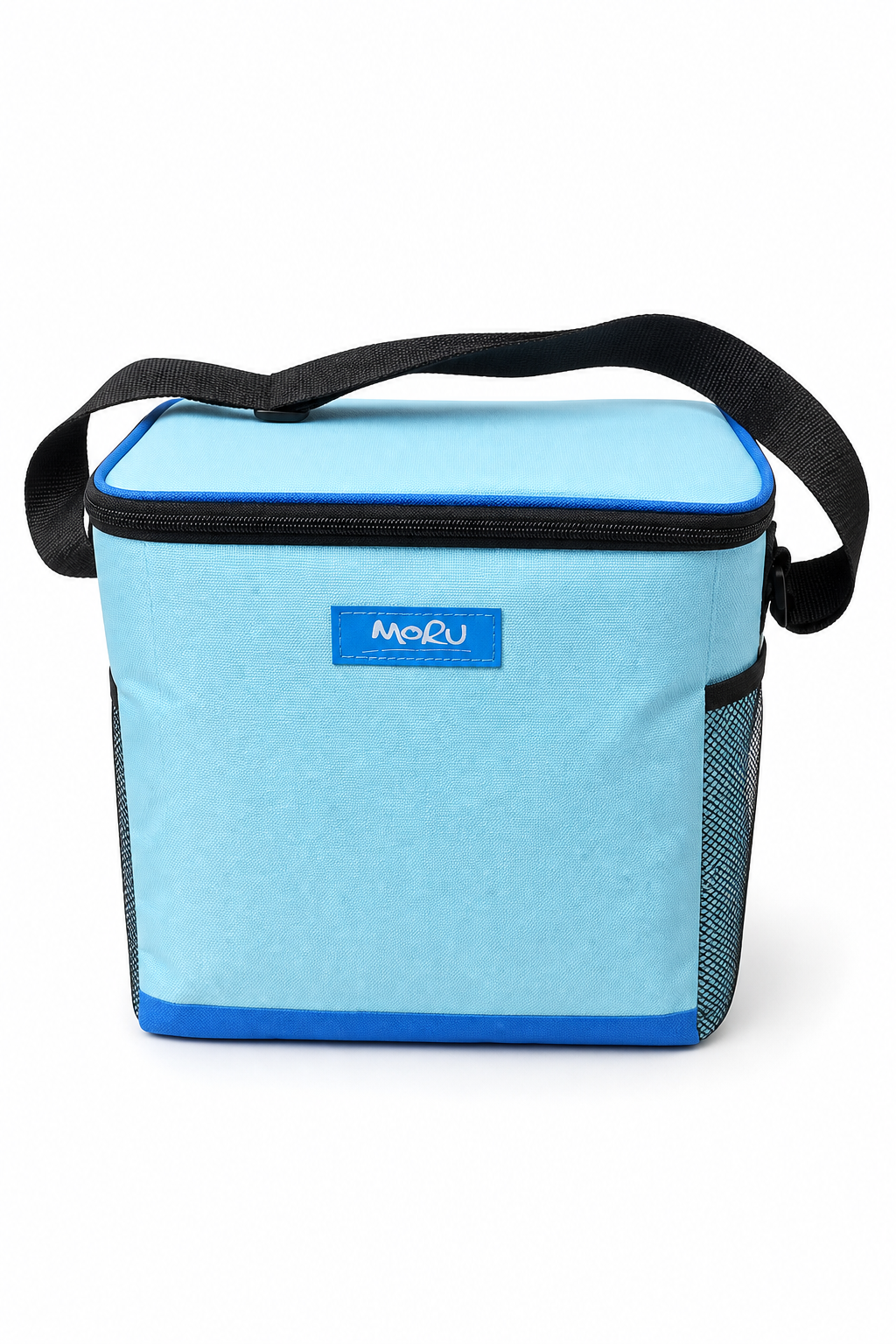 Moru 24 Can Cooler Bag – Lightweight & Portable Soft Cooler for Outdoors - Light Blue - Image 1