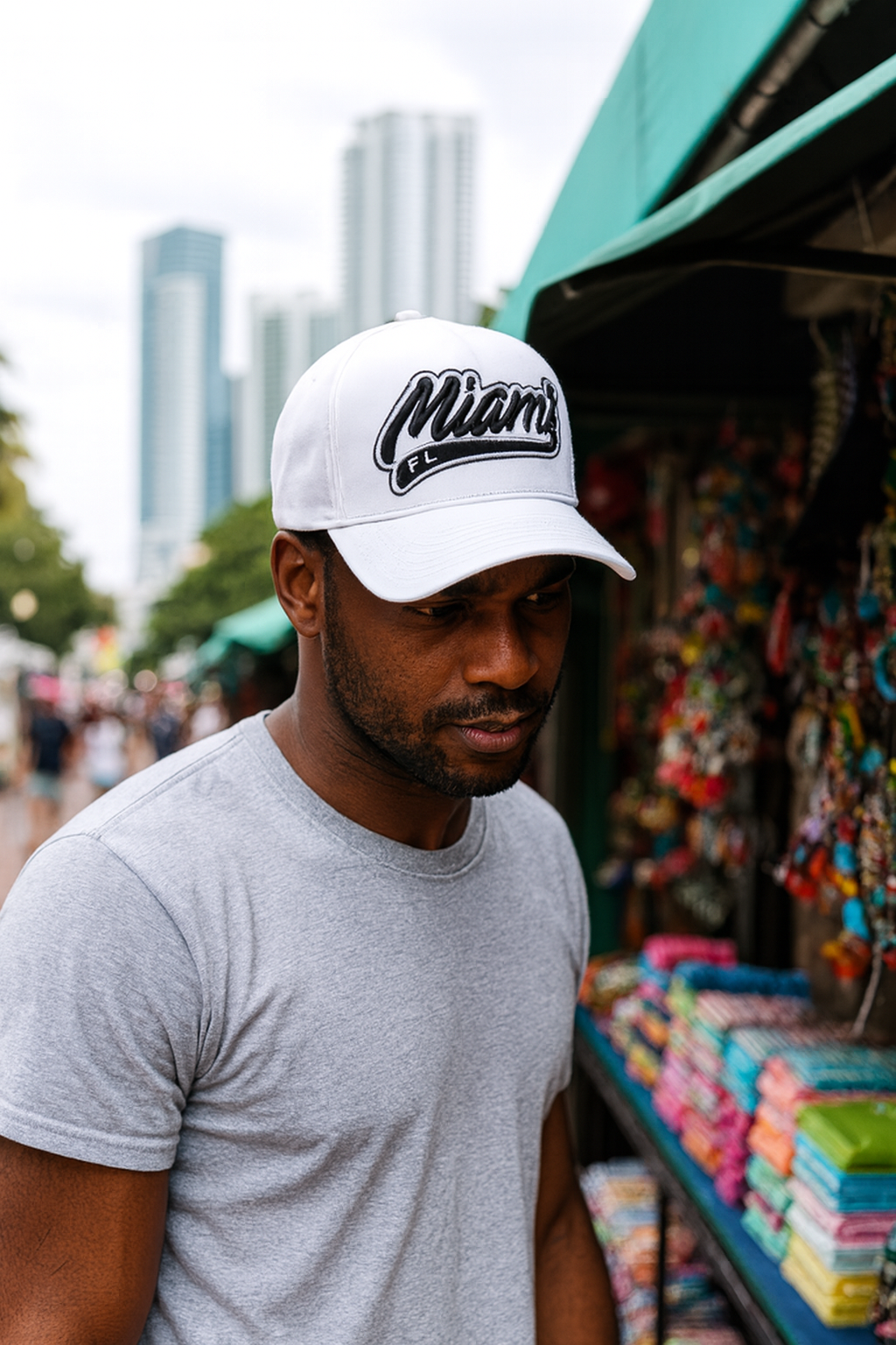 Miami FL Snapback Cap - Classic Style and Comfort - Image 4