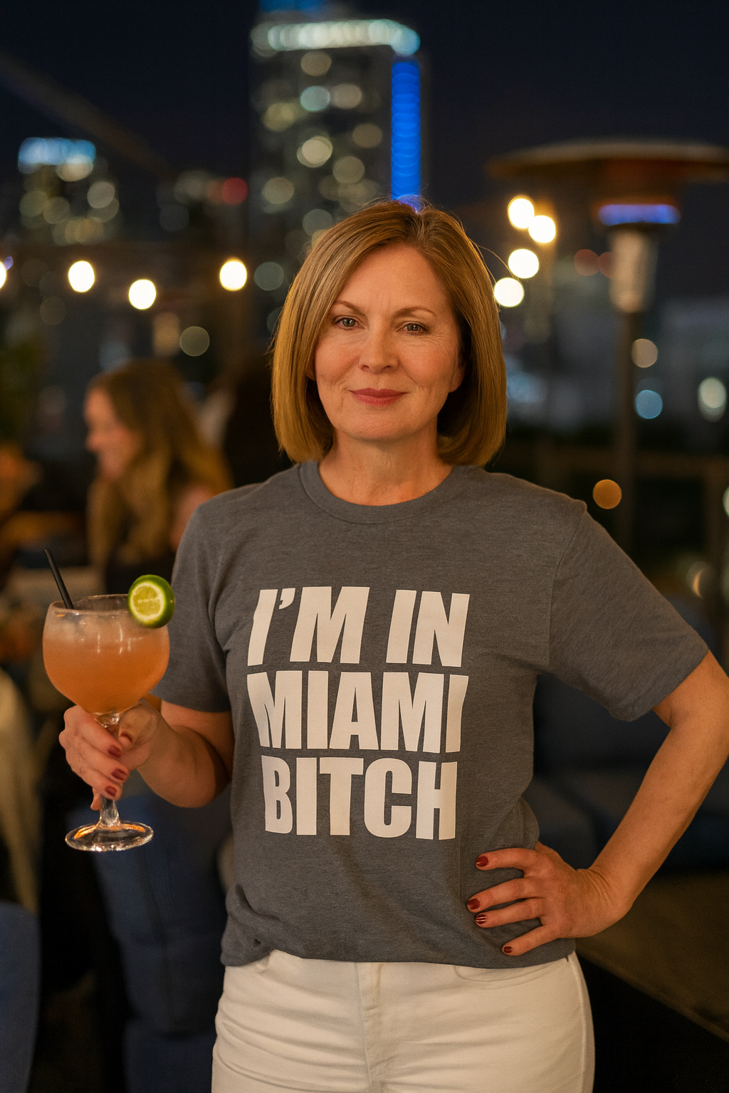 I'm In Miami Graphic T-Shirt - Casual Statement Tee - Image 2