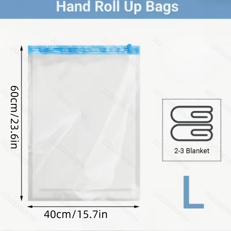 Durable Budget-Friendly Compression Bag with Double Zipper Seal - LARGE - Image 1